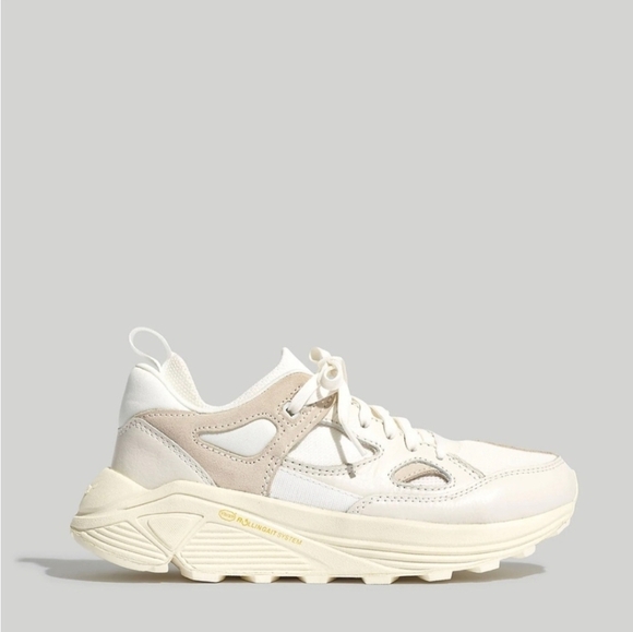 Brandblack Shoes - Brandblack Aura 130 sneaker OG White Vibram® RollinGait Sole Size 9.5 NIB